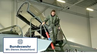 EurofighterPilotin der Bundeswehr wird Astronautin [upl. by Adyam492]