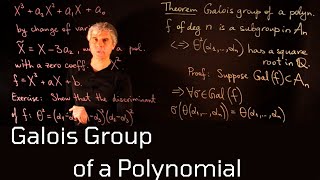 Lecture 12 Galois Group of a Polynomial [upl. by Yeznil523]