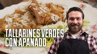 TE ENSEÑO A PREPARAR TALLARINES VERDE CON BISTEC APANADO  GIACOMO BOCCHIO [upl. by Bowers]