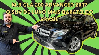 MERCEDES BENZ GLA 200 ADVANCE 2017 APENAS 75000 KM [upl. by Anirbak451]