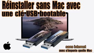 Tuto comment réinstaller sans Mac avec une clé usb bootable [upl. by Muffin]