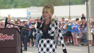 RAW VIDEO Dolly Parton donates 2 MILLION to Hurricane Helene recovery efforts [upl. by Rheims190]