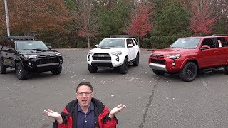 2020 4Runner Battle Venture vs TRD Pro vs TRD Off Road Premium  Who Wins [upl. by Renita542]