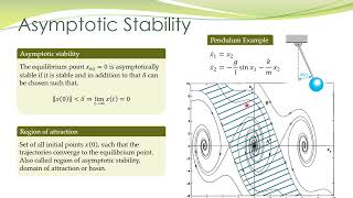 NCS  15b  Asymptotic stability exponential stability local and global stability [upl. by Jerold837]