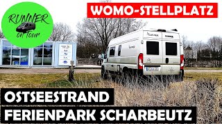 DIREKT AN DER OSTSEE  TOLLER WOHNMOBILSTELLPLATZ  SCHARBEUTZ  Mit dem Wohnmobil an die Ostsee [upl. by Lael]