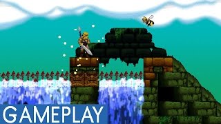 Volgarr the Viking PS Vita Gameplay [upl. by Ahsirak]