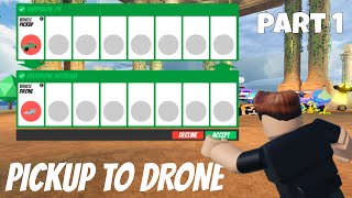 So I traded the Pickup Truck for the Drone  Part 1  Roblox Jailbreak Trading [upl. by Atimad563]