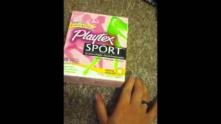 My favs pad and tampon review [upl. by Enrichetta]