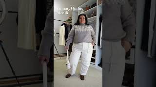 My plus size outfits in January ❄️ plussizefit winterfashiontrends [upl. by Dodi]