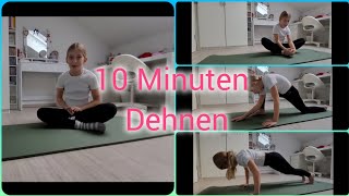 10 Minuten Dehnen leicht🧎‍♀️🏃‍♀️🤸‍♀️🏋‍♀️🧘‍♀️ [upl. by Naimed]