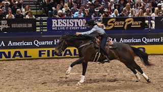 NFR BARREL RACING 2023 ROUND 9 [upl. by Kenwee]