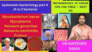 Systematic bacteriology part 4  microbiology rapid revision fmge micro neet pg micro MDS pg [upl. by Loren]