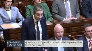 Full Leaders Questions  April 16th 2024 Dail LQs Ireland Politics [upl. by Weissmann]