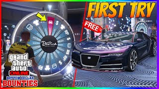 NEW HOW TO WIN THE PODIUM CAR EVERY SINGLE TIME IN GTA 5 ONLINE 2024 PODIUM WHEEL GLITCH [upl. by Iormina]