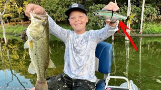 Searching for Pond Monsters with Giant Bait [upl. by Matuag]