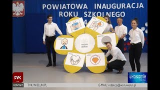 TVK WSM  Powiat Wieluński nowy rok szkolny [upl. by Gael]