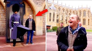 This Man with Down Syndrome Approached a Queens Guard and The Soldiers Response Was Startling [upl. by Ketty841]