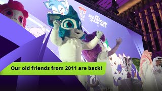 Relive the magic of the AFC Asian Cup Qatar 2023™ Official Mascots launch [upl. by Rust]