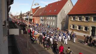 Hüfingen Fasnet 2019  Großer Umzug [upl. by Barbuto]