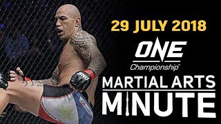 ONE Martial Arts Minute  29 July 2018 [upl. by Sudbury102]