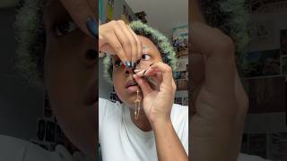 How I put in flat back nostril piercings [upl. by Puklich456]