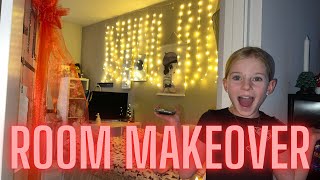 Överraskar Chloe med Room Makeover  juledition [upl. by Pasadis]