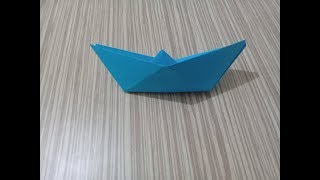 Kağıttan Gemi Yapımı  Kolay Gemi Yapımı  Origami Gemi [upl. by Trutko]