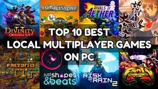 Top 10 Best Local Multiplayer Games On PC  2023 [upl. by Rebhun]