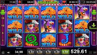 Circus Brilliant  50 FreeSpins  Bet 120 GEL 🔥 [upl. by Nioe]