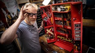 Adam Savages New Leatherworking Toolbox [upl. by Aerbas171]