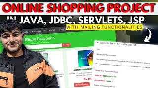 Online Shopping project in JSP  Servlet EclipseTomcat  Java MySQL Complete Project [upl. by Sadinoel724]