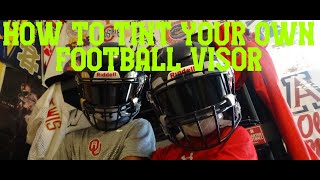 Football Visor Tinting 2019 [upl. by Yemane]