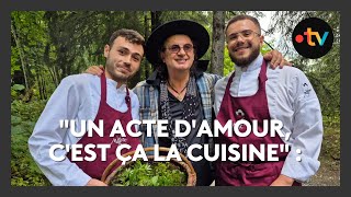 Le chef Marc Veyrat 75 ans ouvre un nouveau restaurant à Megève en HauteSavoie [upl. by Marianna]