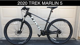 Introduction to the 2020 Trek Marlin 5  Trail Ride [upl. by Jackqueline]