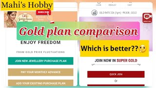 Gold plan comparison in Tamil  Grt amp Thangamayil  detailed video MahisHobby [upl. by Knoll]