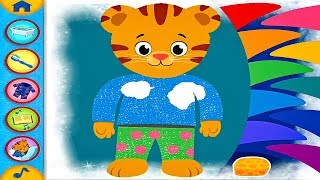 🐯DANIEL TIGERs Day amp Night App Full Gameplay 🌟Daniel Tigers Neighborhood Good Morning Good Night [upl. by Barabas]