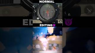 NORMAL VS EDITING VIDEOFREE FIRE 😍🥵freefire freefireclips gaming freefireshorts [upl. by Raymonds]