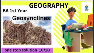 Ba 1st semester geography geosyncline in English geosyncilineba 1st year geography by Simran [upl. by Berna]