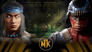 Liu Kang vs Nightwolf Hard Fatality Mortal Kombat 11 [upl. by Kresic]