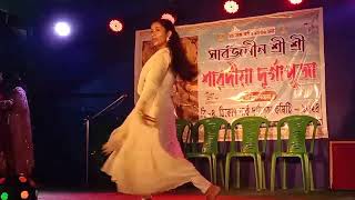 DEEWANI HO GAYI  DEEWANI MASTANI  Dance performance  durgapuja 2024 [upl. by Sello]