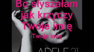 Adele  Set Fire to the Rain napisy pl [upl. by Hassi73]