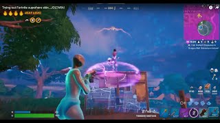 Trying out Fortnite superhero skinJOLTARA [upl. by Hanoy127]