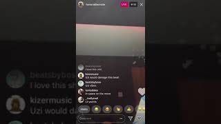 Honorable CNOTE makes a beat in 7 mins on IG live More 2020 vibes NEW BANGER ALERT [upl. by Yesdnil]