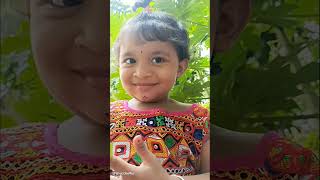 navratriadvikalizelle2yearsold6months2daysdancefundandiyapractice [upl. by Chatav]