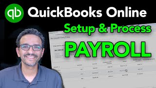 QuickBooks Online 2024 How to Run Payroll amp Process Payroll Taxes [upl. by Fenner]