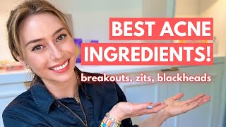 Top 5 Ingredients for Acne Breakouts Blackheads Oily Skin  Dr Shereene Idriss [upl. by Gninnahc]