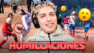 DAVOO XENEIZE REACCIONA A HUMILLACIONES DE FUTBOL DE BARRIO [upl. by Obidiah]