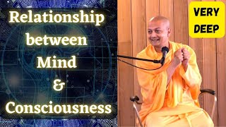 Relationship between Mind and Consciousness  Swami Sarvapriyananda  Sarvapriyananda latest 2022 [upl. by Anileuqcaj]