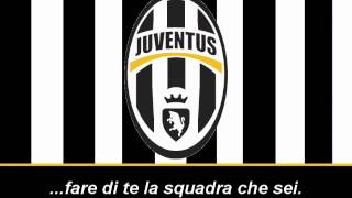 Inno Ufficiale della Juventus Testo  Himno Oficial de la Juventus de Turín Letra [upl. by Lateh]