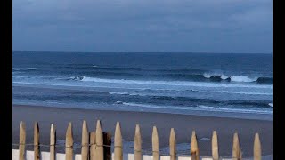 Lacanau Surf Report HD  Mardi 12 Novembre  7H45 [upl. by Tiat]